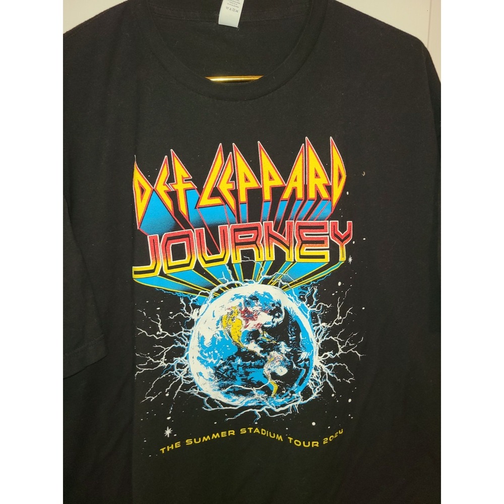 2024 Def Leppard And Journey Summer Stadium Tour Dates Unisex T-Shirt S 3XL